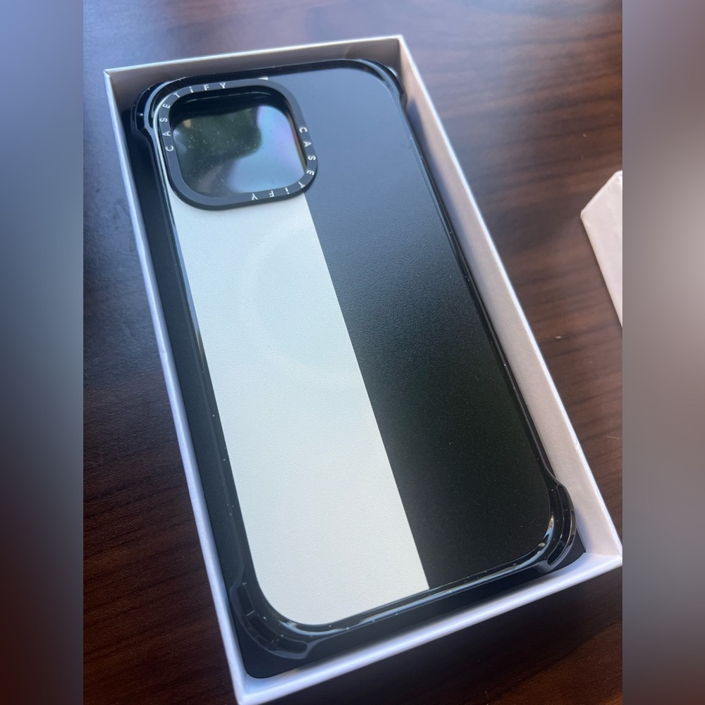 Black and White CASETiFY Bounce iPhone 15 Pro Max Case